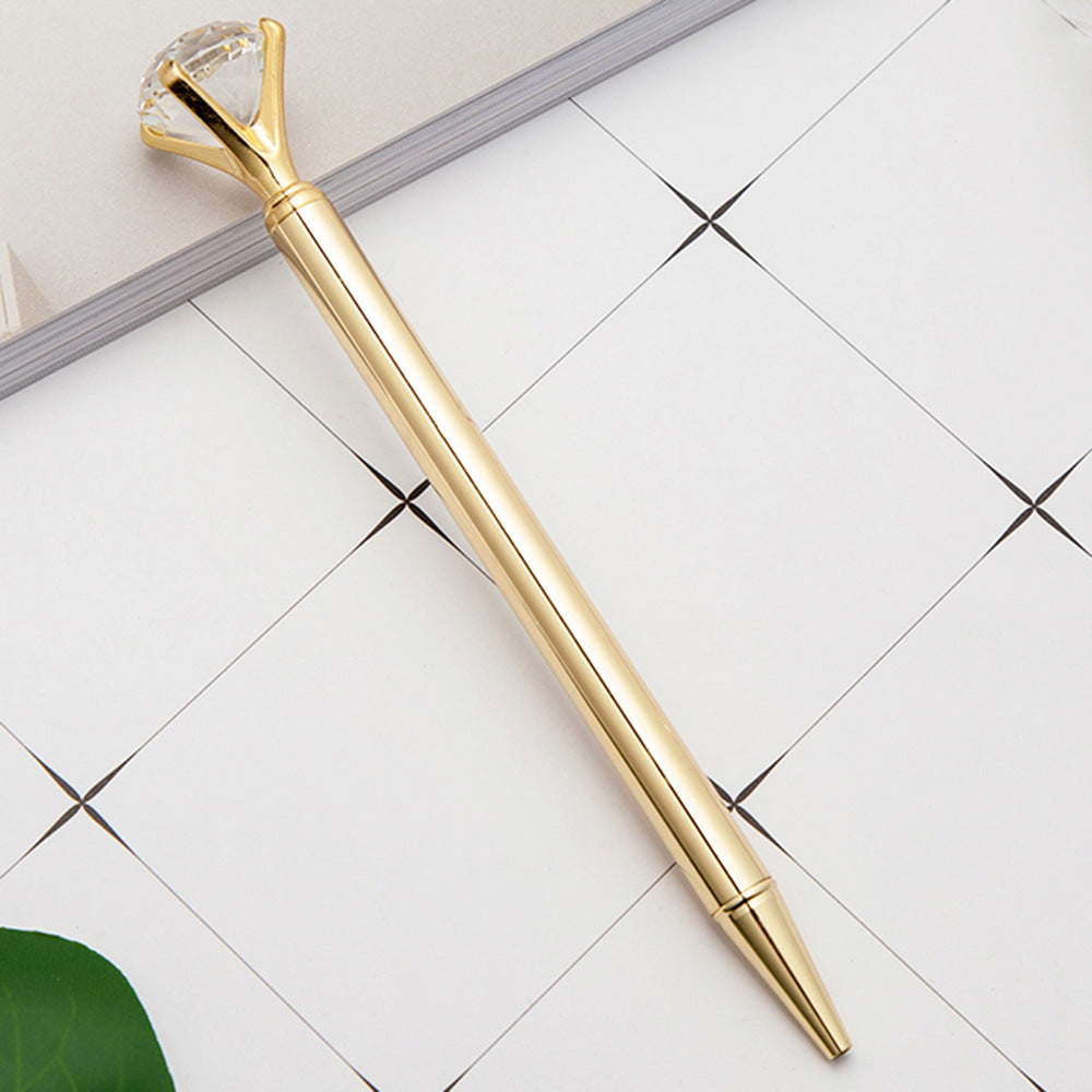 Whoelsale Pens Metal Diamond Pen Fashionable Office Stationery